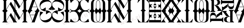 Magicum Texturae字体转换